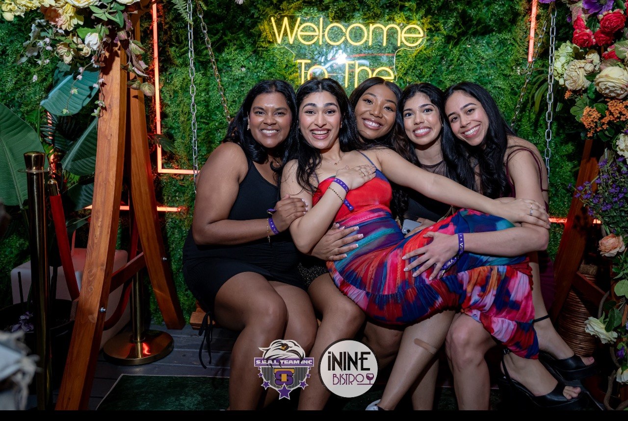 Girls night in the garden